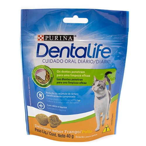 Petisco DentaLife Gatos Adultos 40g