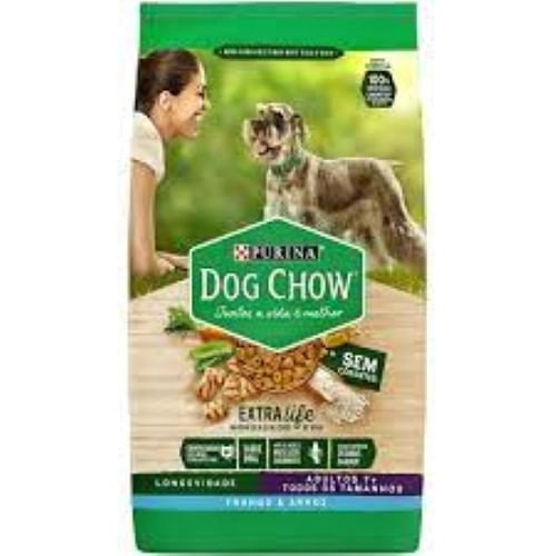 Ração Dog Chow Cães Adultos Longevidade 7+ Frango e Arroz 15kg