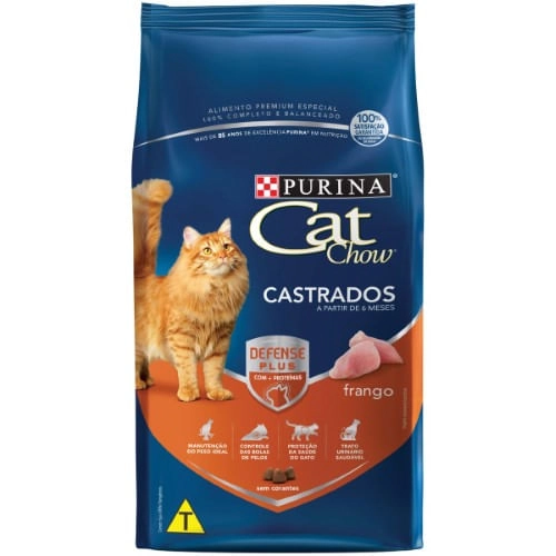 Ração Cat Chow Castrados Frango 10,1kg
