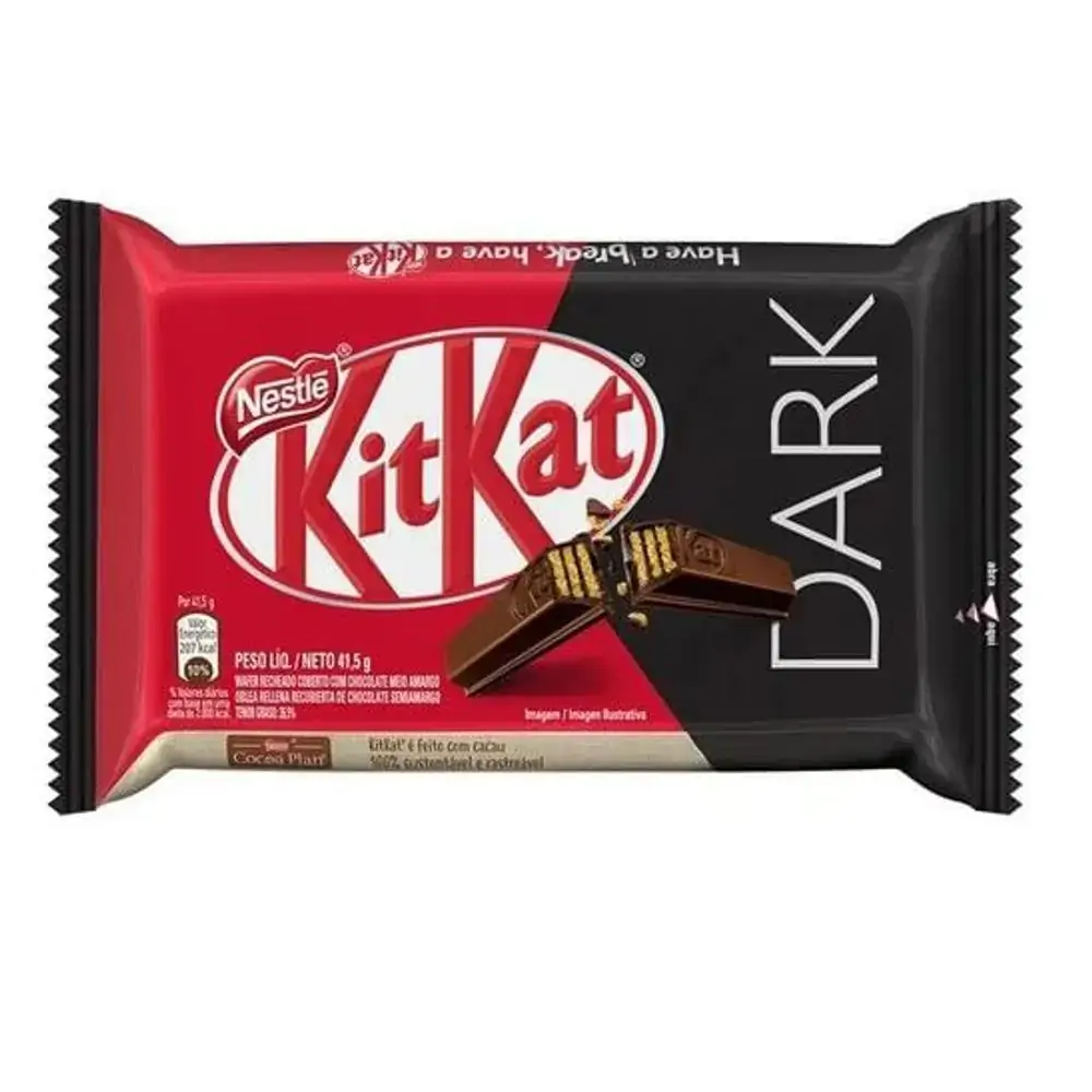 Wafer Dark Kitkat Pacote 41,5g