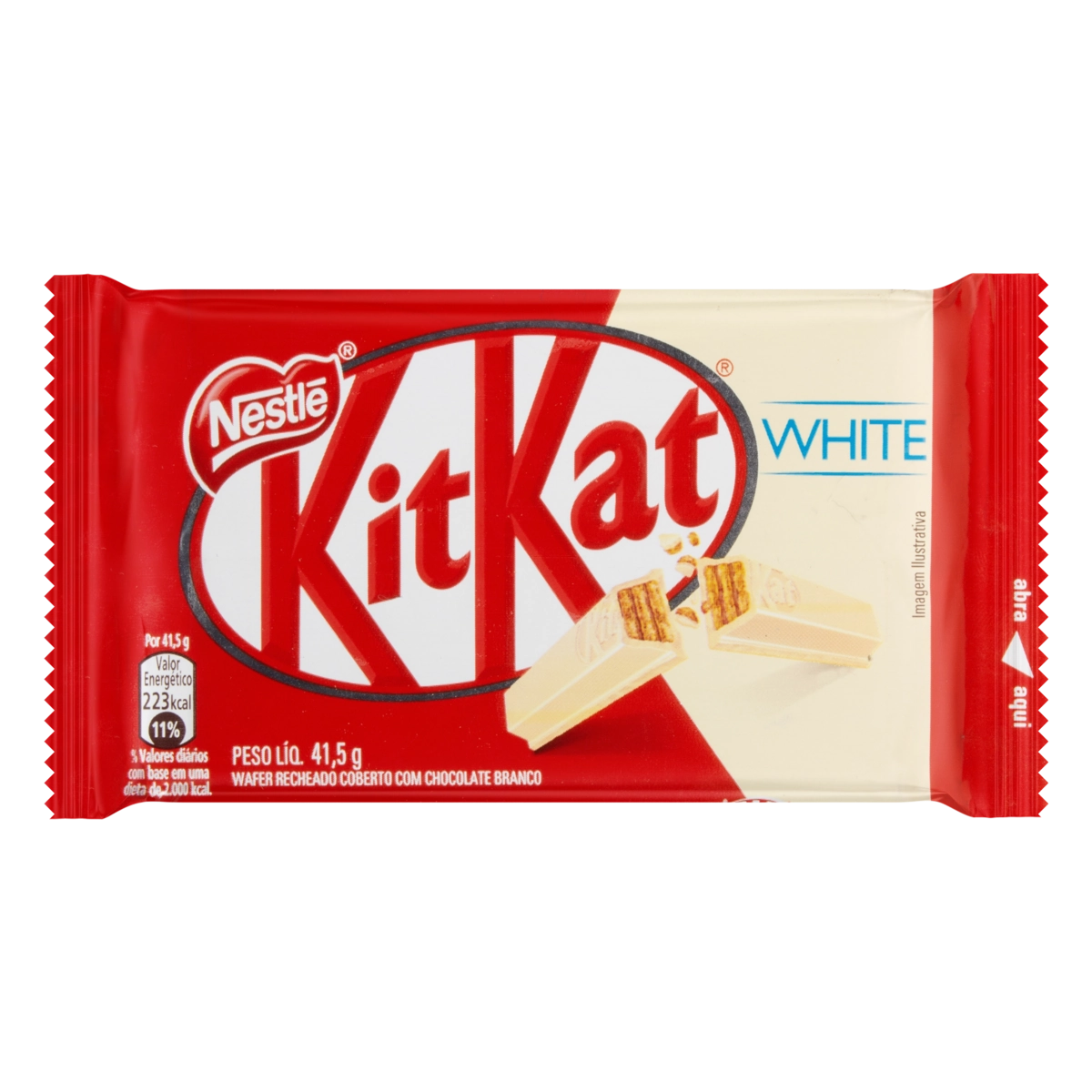 Choc Nestle Kit Kat White 41,5g Cx 24.0