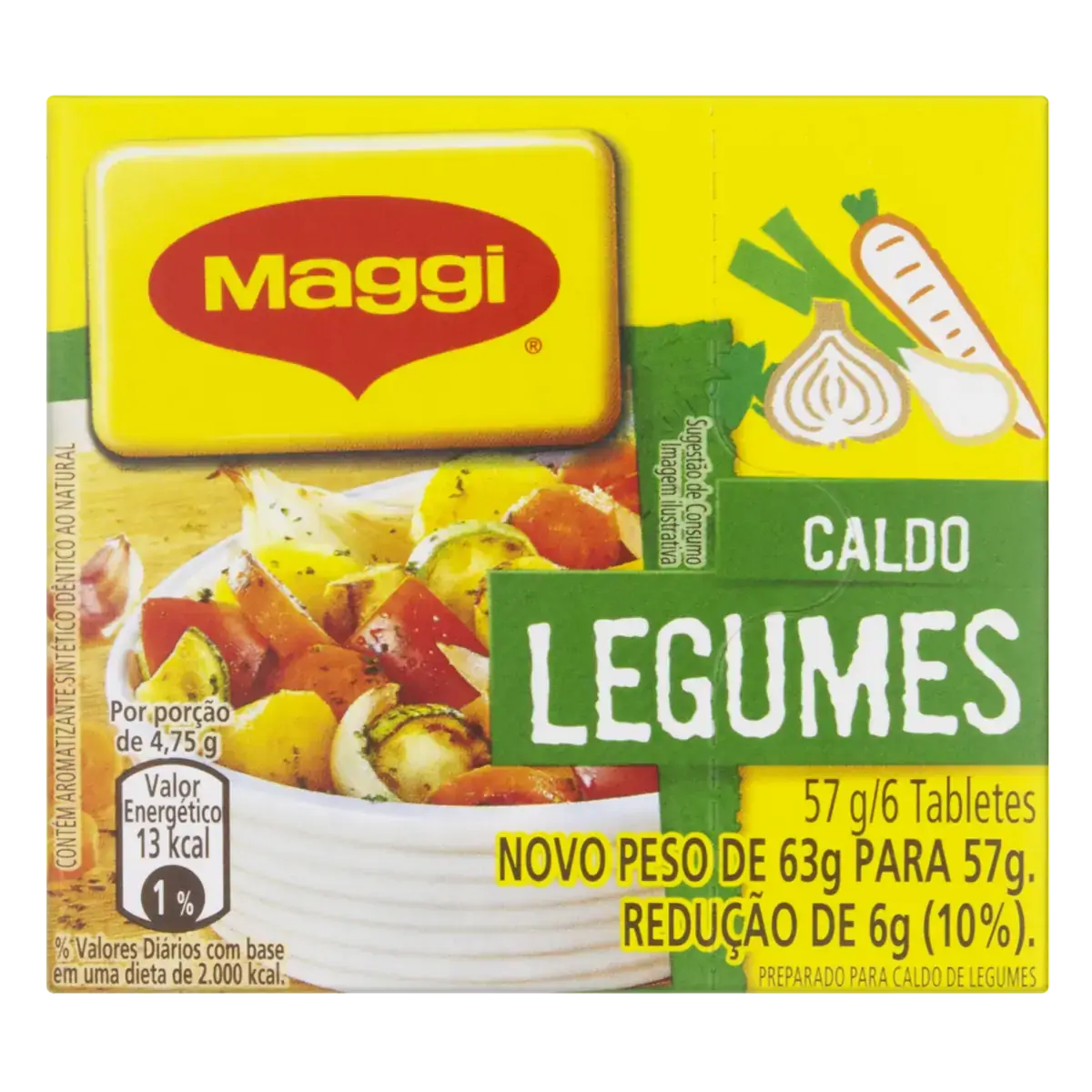 Maggi Caldo De Legumes Dspl 15 10x57g Br