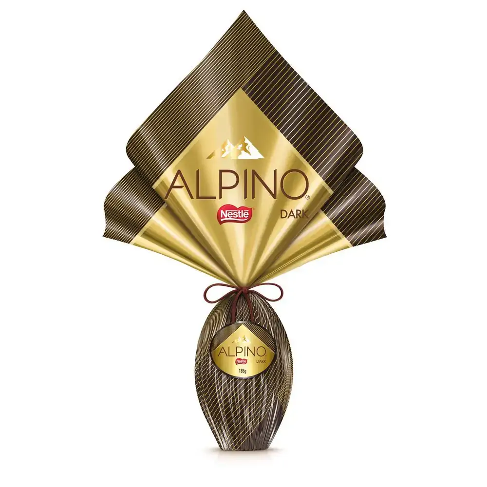 Ovo De Pascoa Nestle Alpino Dark 185g