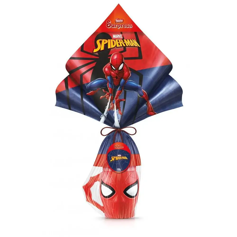 Ovo De Pascoa Nestle Homem Aranha 150g
