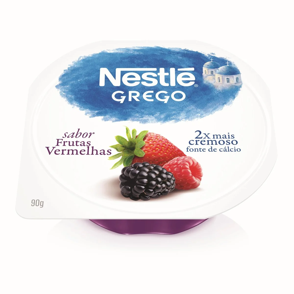 Iogurte Grego Nestlé Frutas Vermelhas 90g