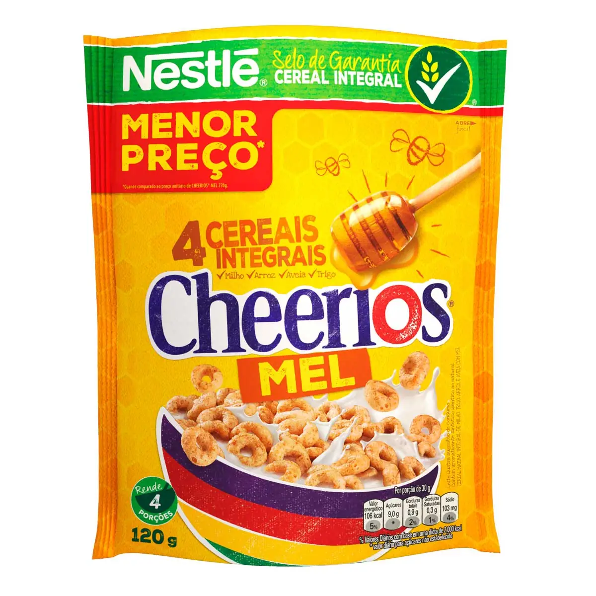 Cereal Matinal Cheerios Mel 120 g