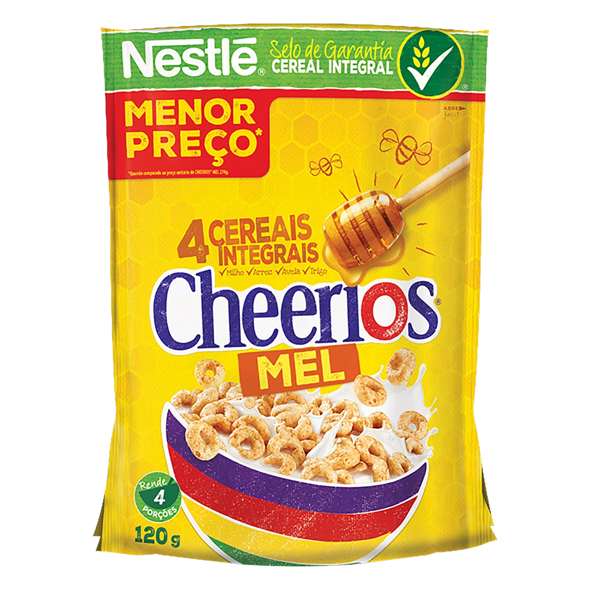 Cheerios Honey Cereal Matinal 20x120g Br