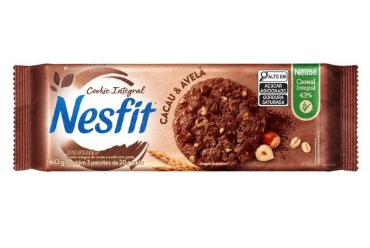 Cookie NESFIT Cacau e Avelã 60g