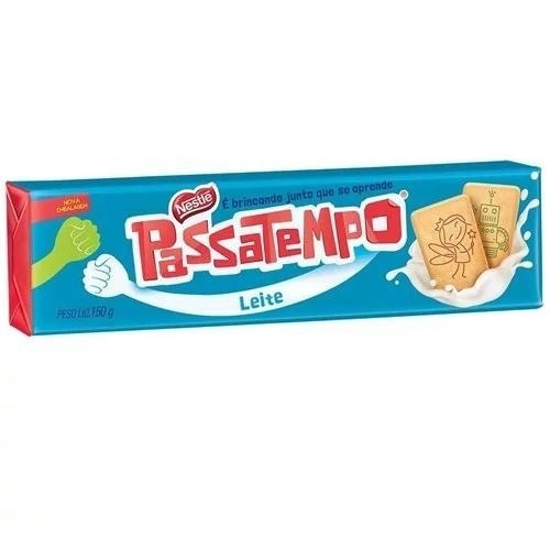 Bisc Passatempo Leite Pack L4p3 600g Cx 12.0