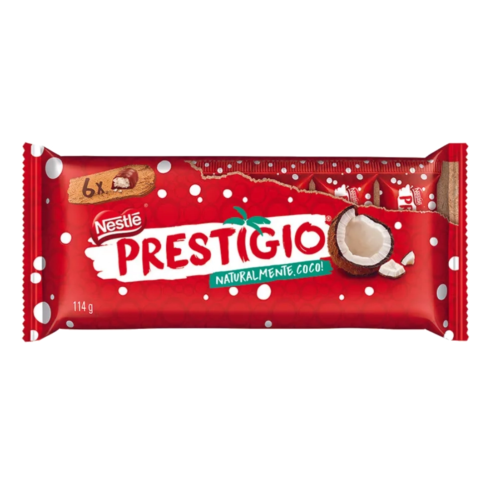 Choc Nestle Prestigio 114g Ao Leite Cx 30.0