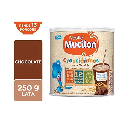 Mucilon Crescidinhos Chocolate 250g Cx 24.0