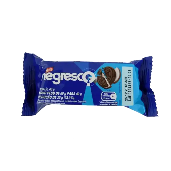Biscoito Recheado Negresco 40g