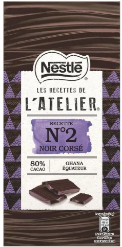 Choc Latelier N2 Dark Corse 80 100g