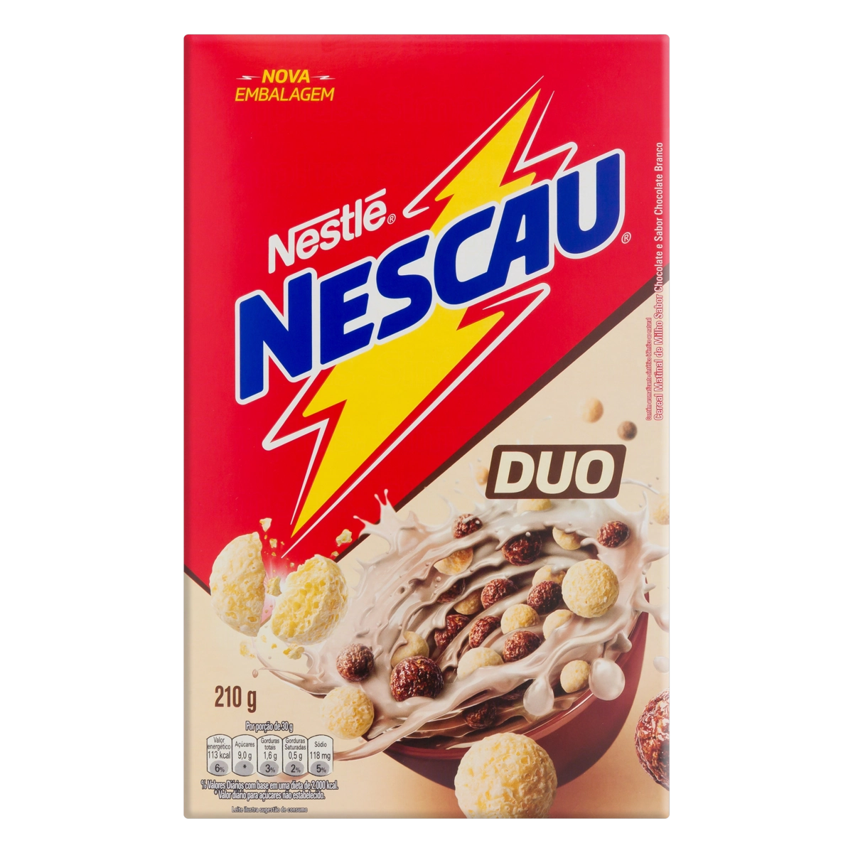 Cereal Matinal Duo Nescau Caixa 210g