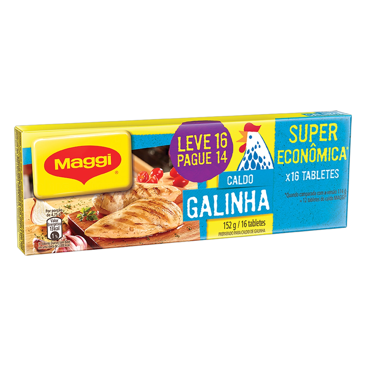 Caldo Maggi 114g Equilibrium Galinha L12p10