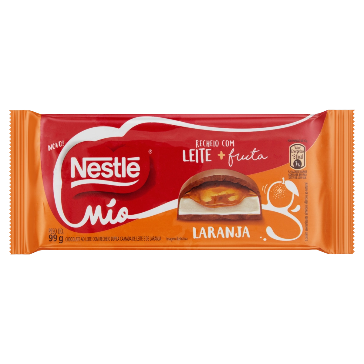 Choc.nestle Tb Mio Laranja 99g
