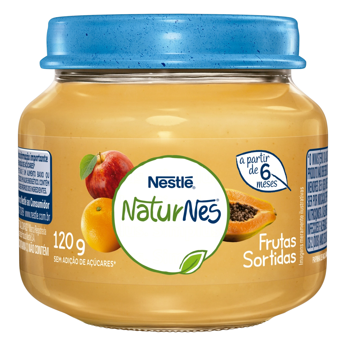 Papinha Nestlé De Frutas Sortidas