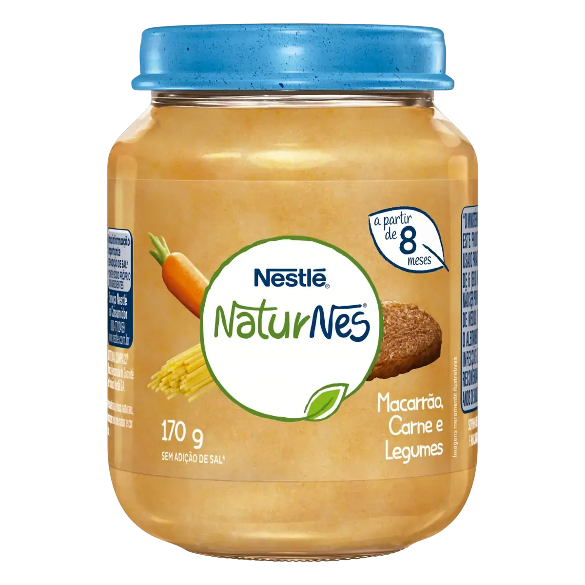 Papinha Nestlé De Macarrão, Legumes E Carne