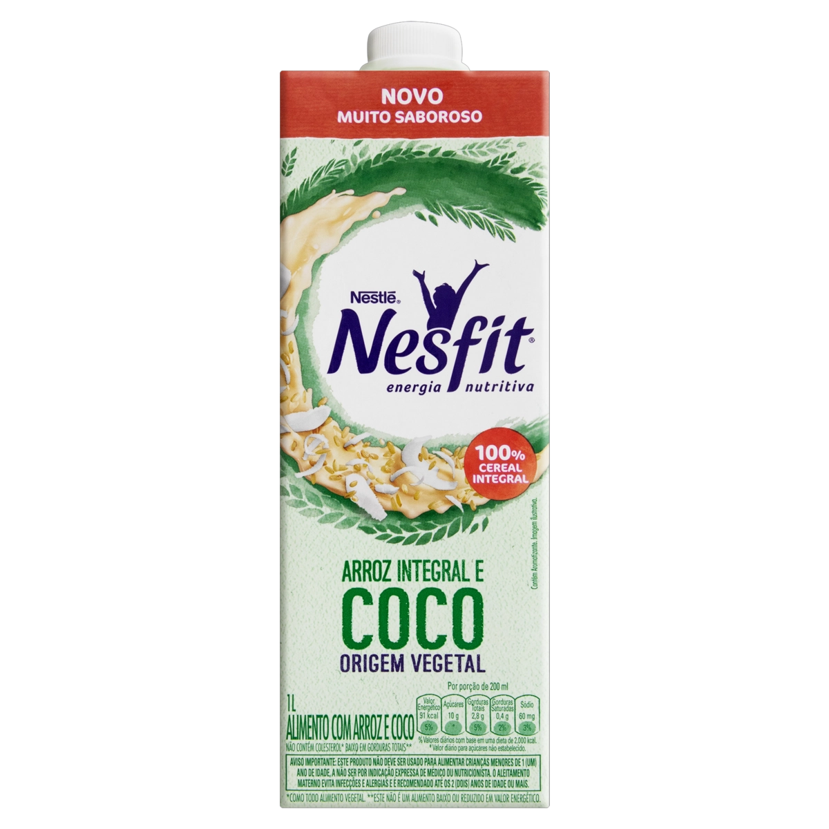 Bebida de Arroz NESFIT Coco 1L