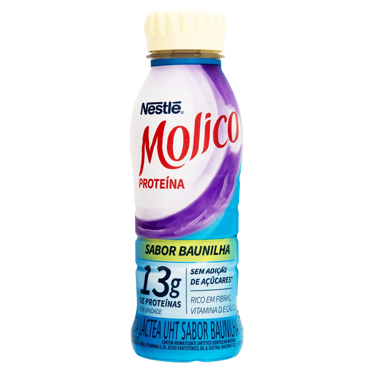 Bebida Láctea Uht Baunilha Molico Proteína Frasco 270ml