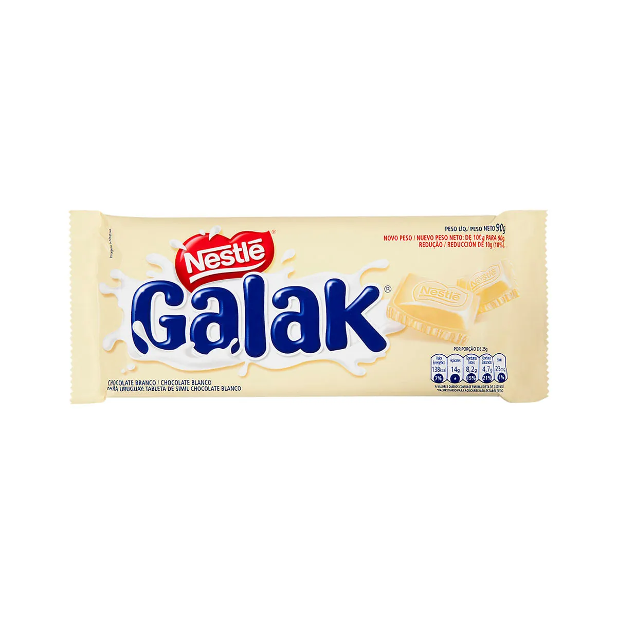 Chocolate Branco Galak Nestlé - 90g