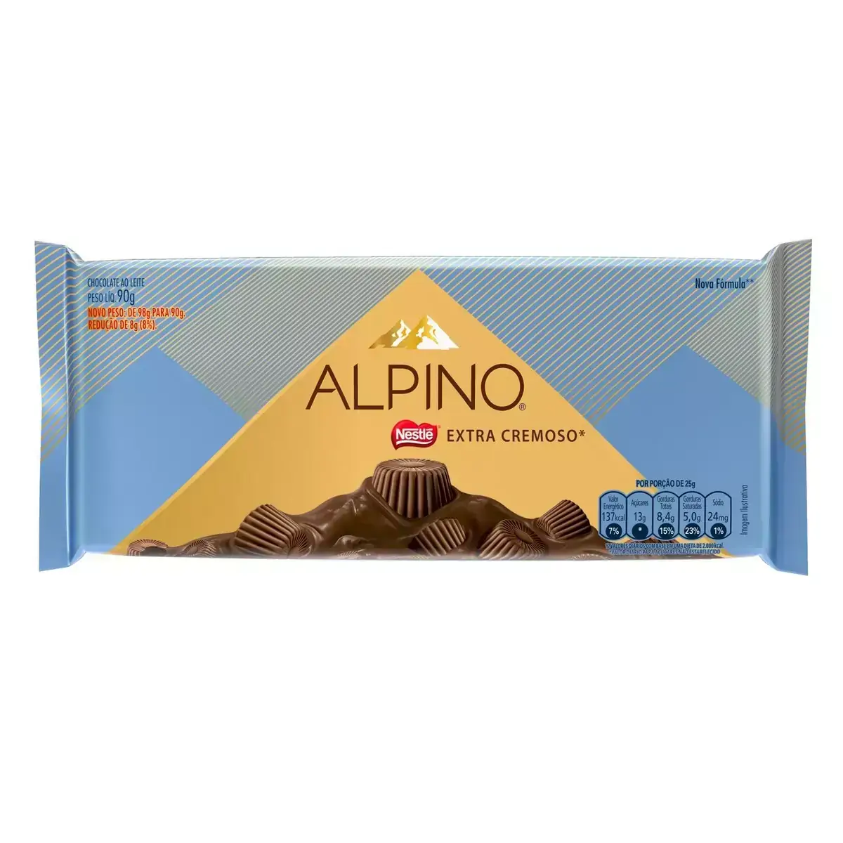 Chocolate ALPINO Extra Cremoso 90g