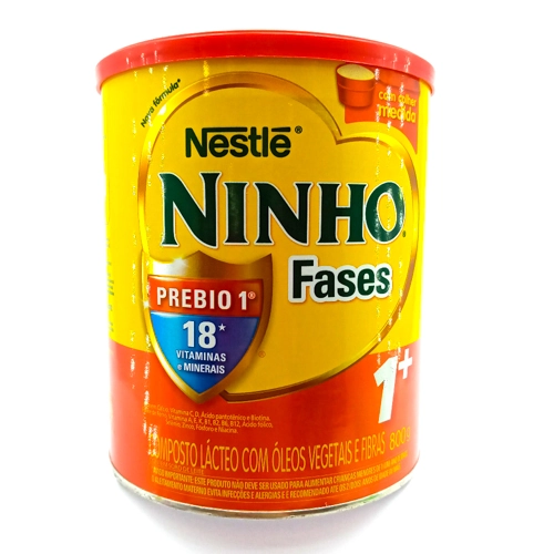 Composto Lácteo Ninho Fases 1 Lata 800g Grátis 10 De Desconto