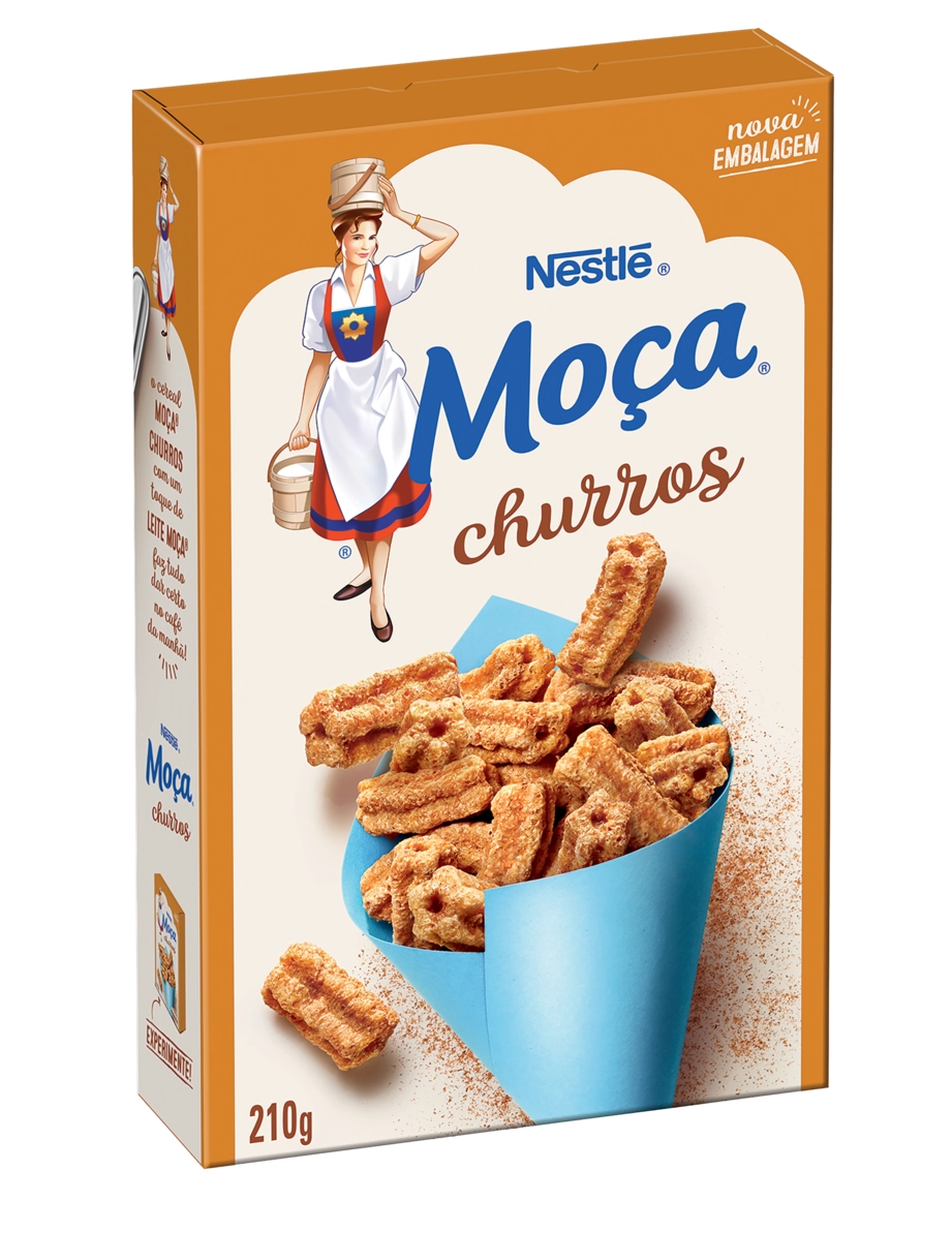 Cereal Matinal Churros Moça Caixa 210g