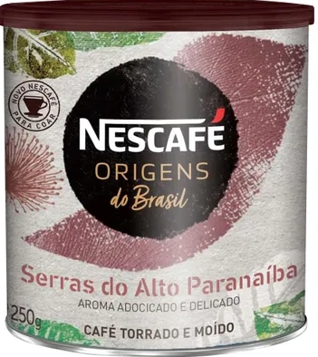 Café Torrado e Moído NESCAFÉ Origens Serras do Alto Paranaíba 250g