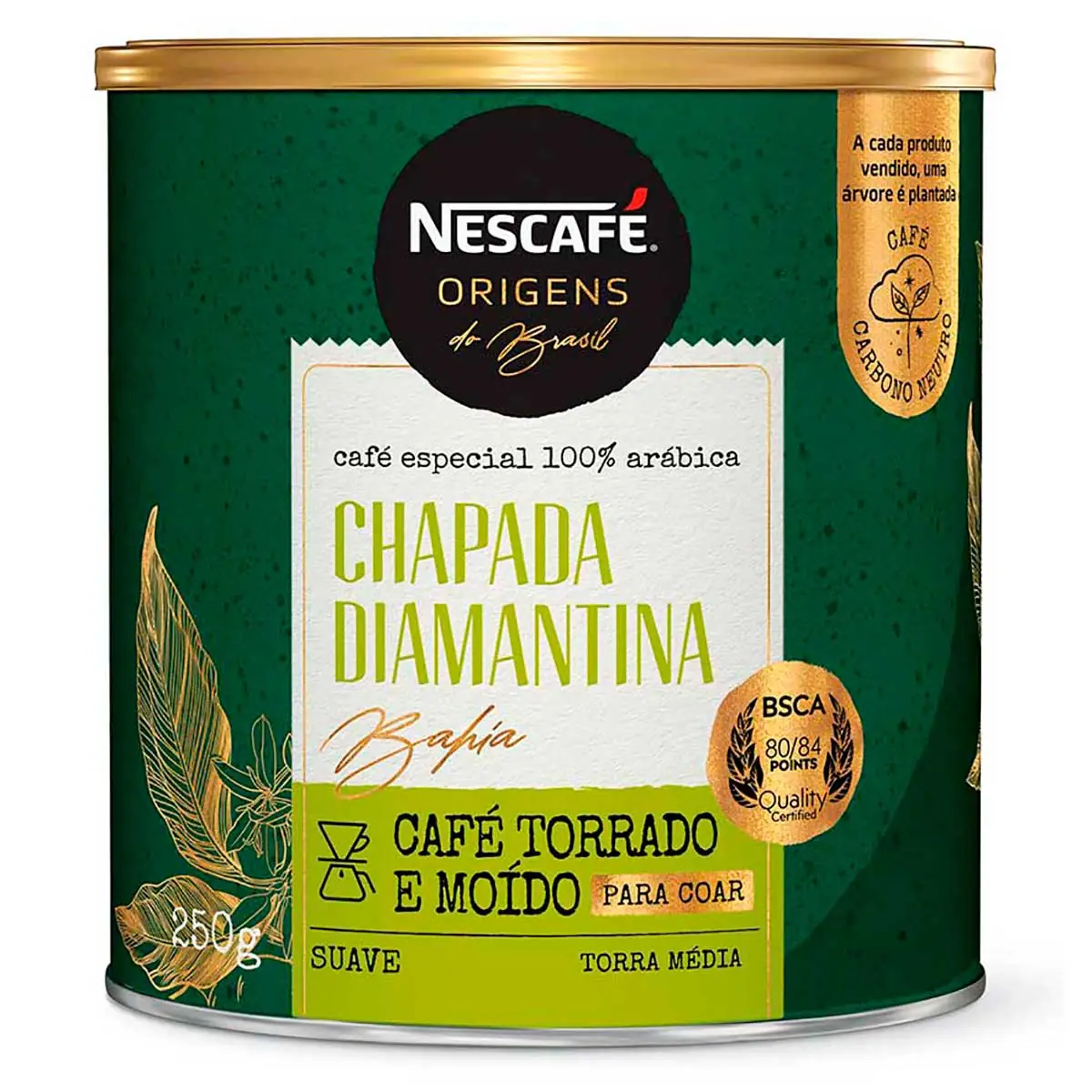 Café Torrado e Móido NESCAFÉ Origens Chapada Diamantina 250g