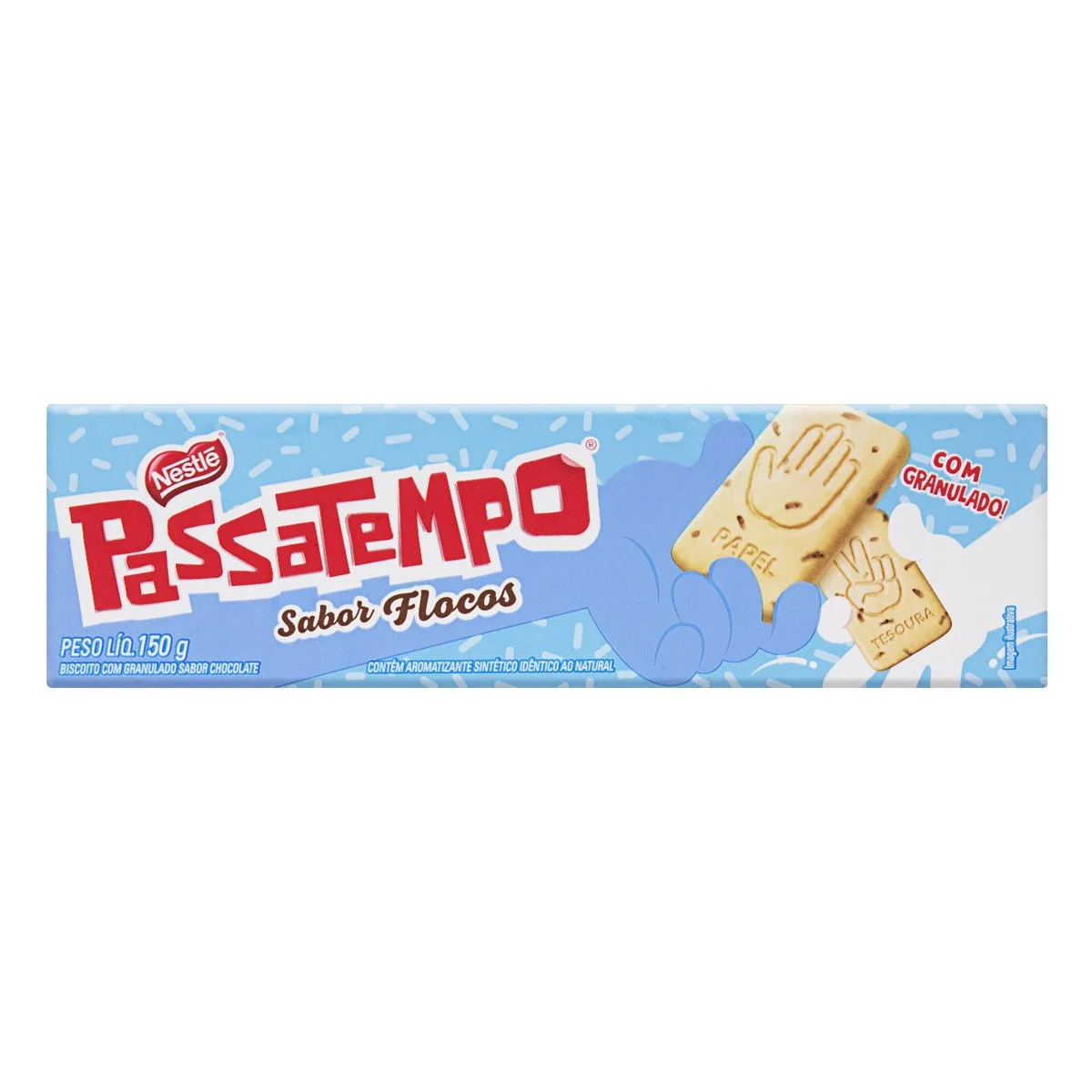 Biscoito Sabor Flocos Nestlé Passatempo 150g