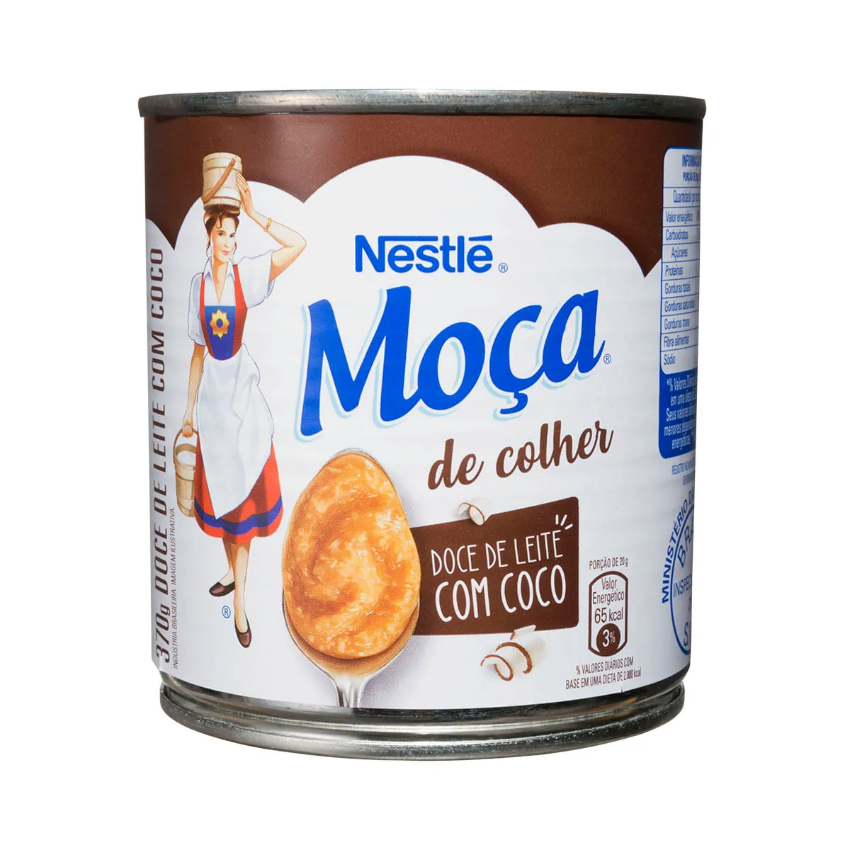 Doce de Leite com Coco de Colher Nestlé Moça 370g