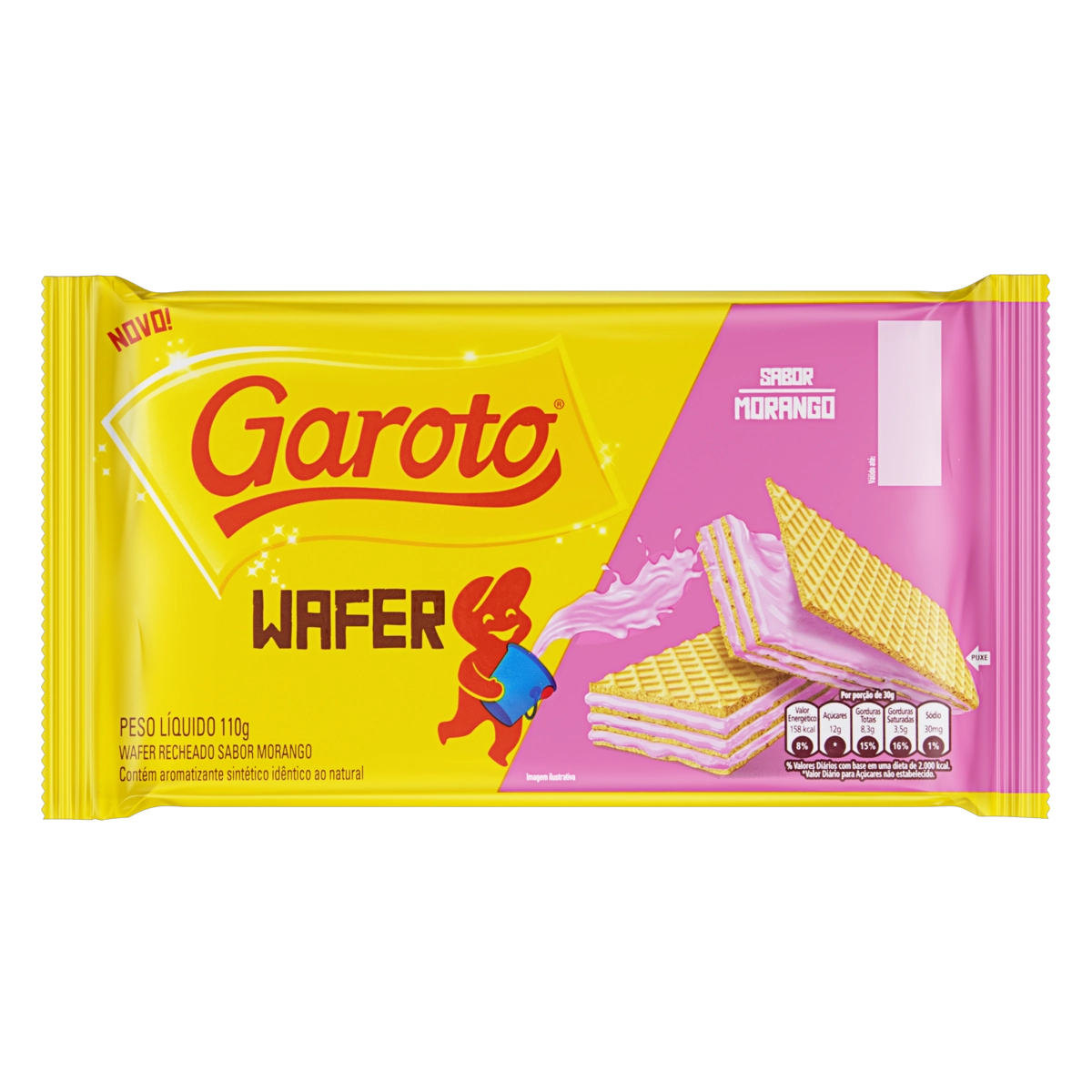 Garoto Wafer Choc 32x110g Br
