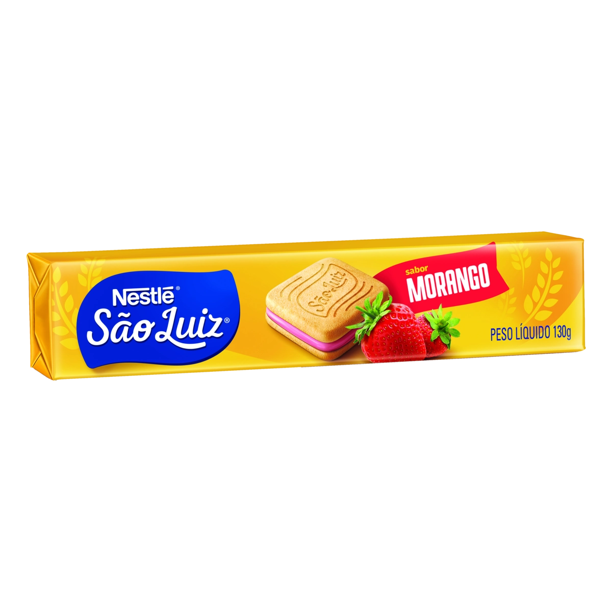 Biscoito Morango São Luiz Pacote 130g