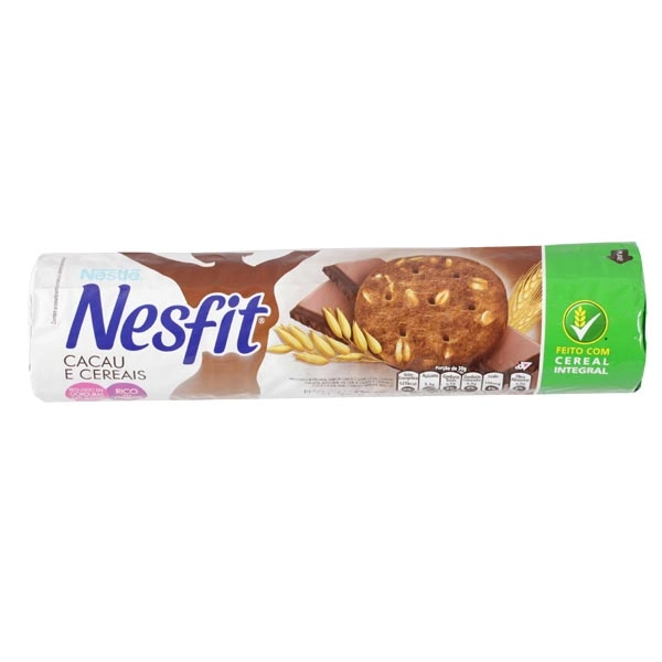 Bisc Nestle Nesfit Cacau E Cereais 140g