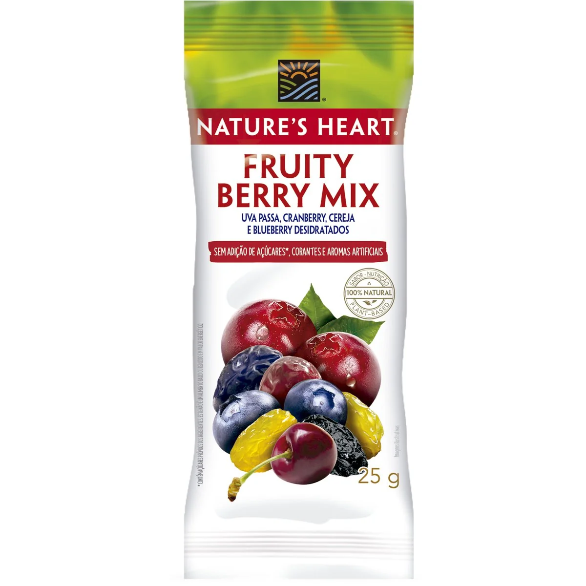 Snack Nature's Heart Fruity Berry Mix 25 g