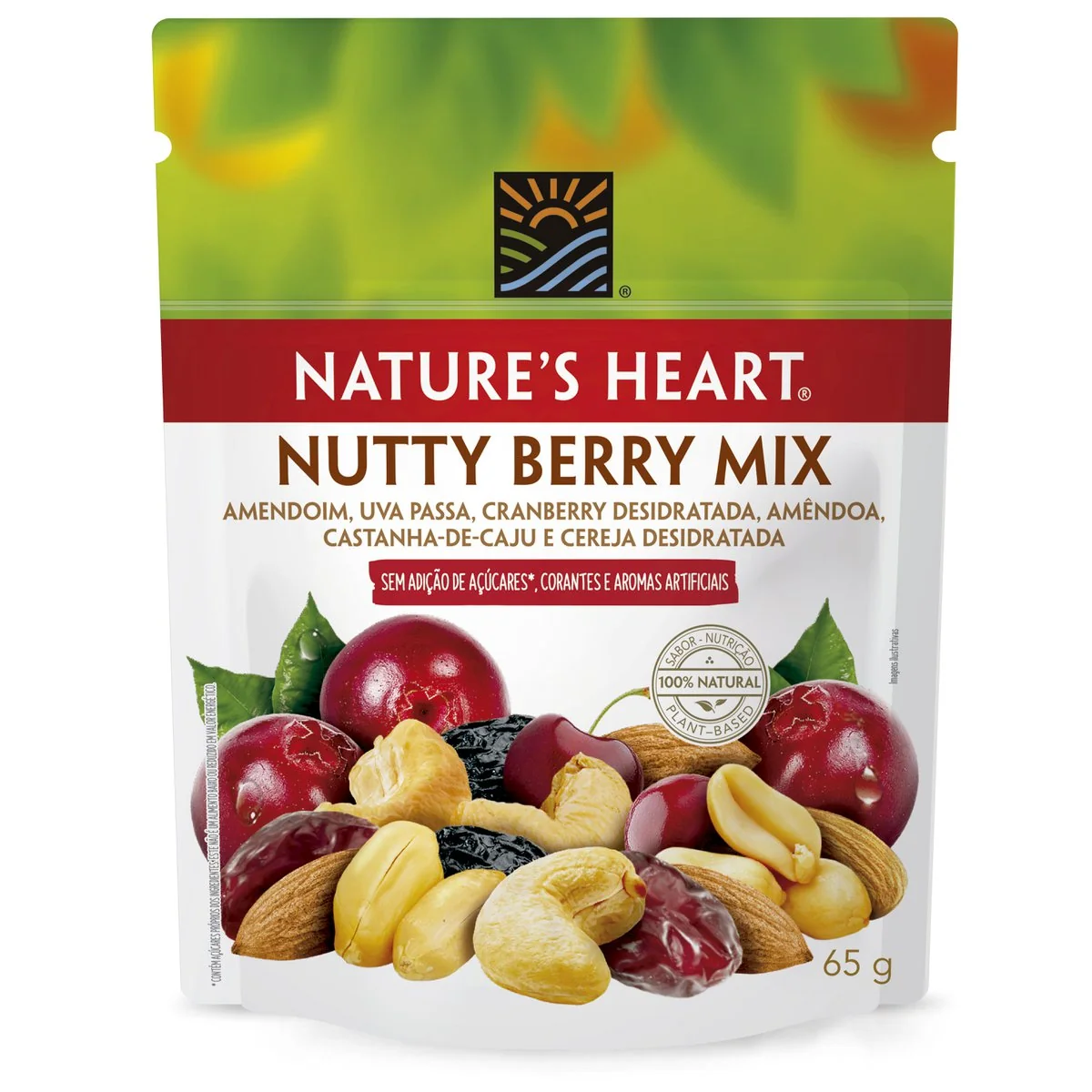 Snack Nature's Heart Nutty Berry Mix 65 g