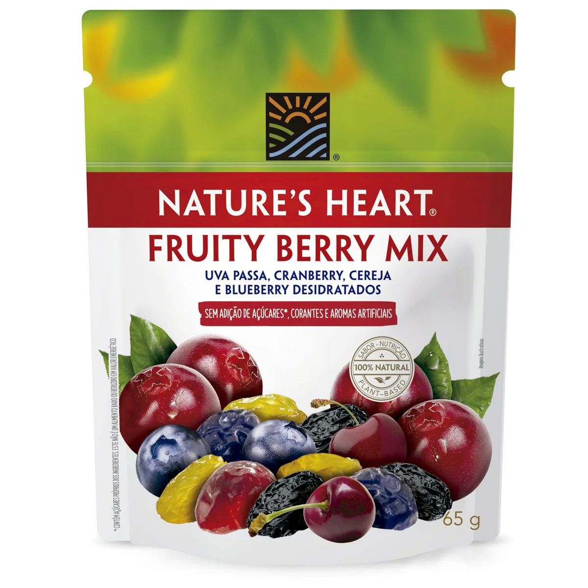 Snack Nature's Heart Fruity Berry Mix 65 g