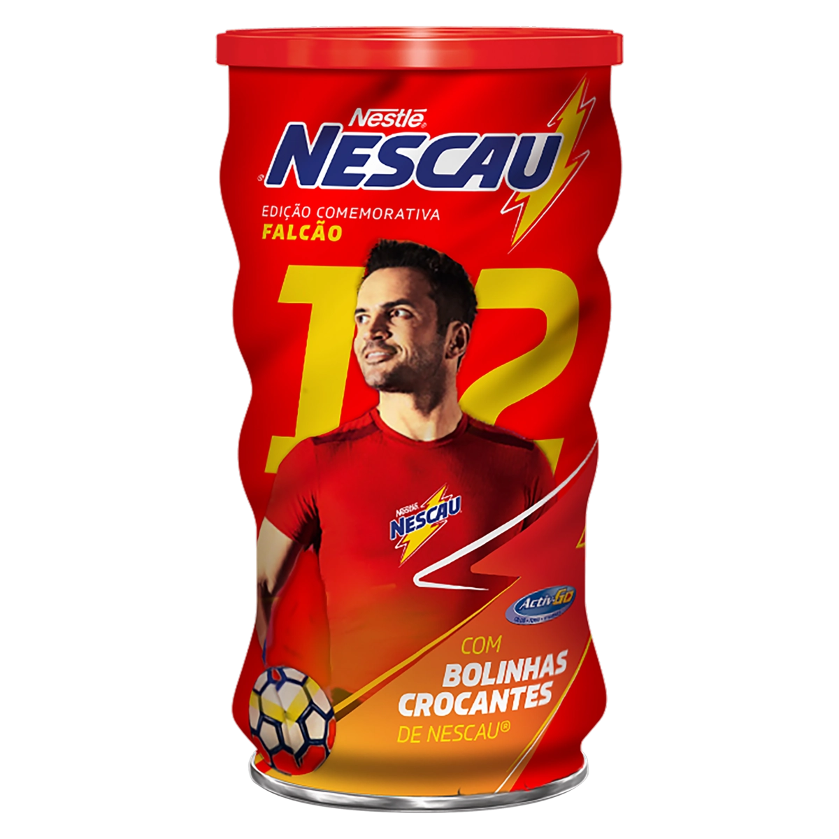Achocolatado Pó Nescau Lata 380g Edição Comemorativa Falcão