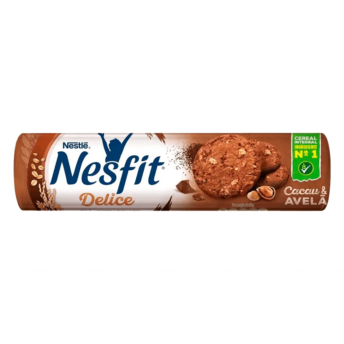 NESFIT Delice Biscoito Cacau e Avelã 140g