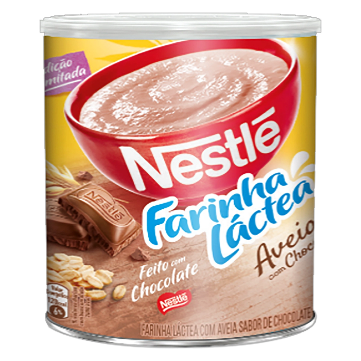 Farinha Láctea Aveia Com Chocolate Nestlé Lata 380g