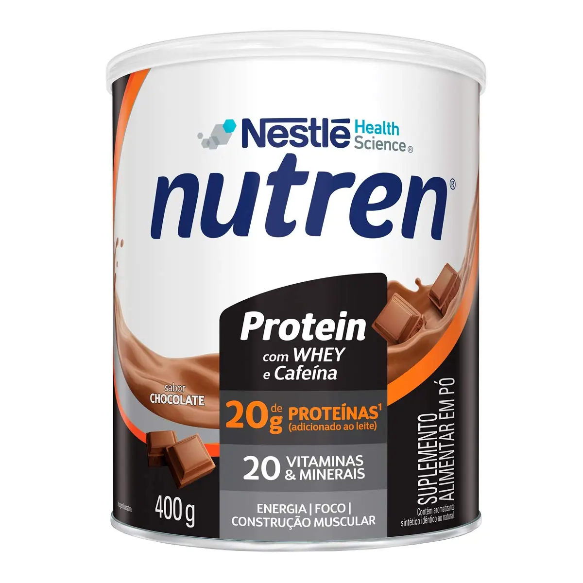 Suplemento Alimentar Nutren Protein Chocolate 400g