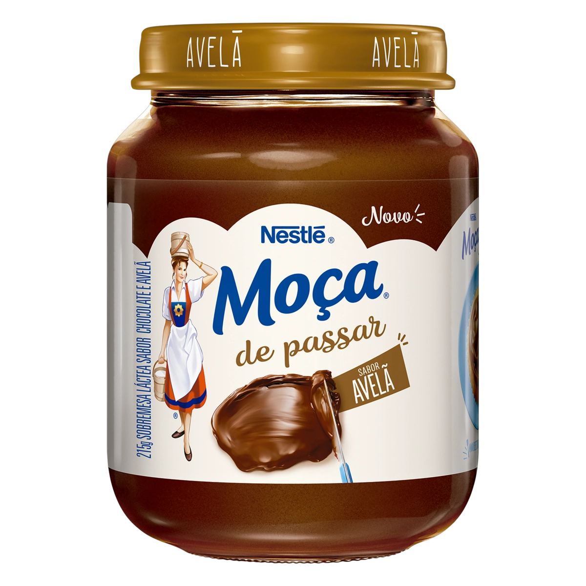 MOÇA de Passar Avelã 215g