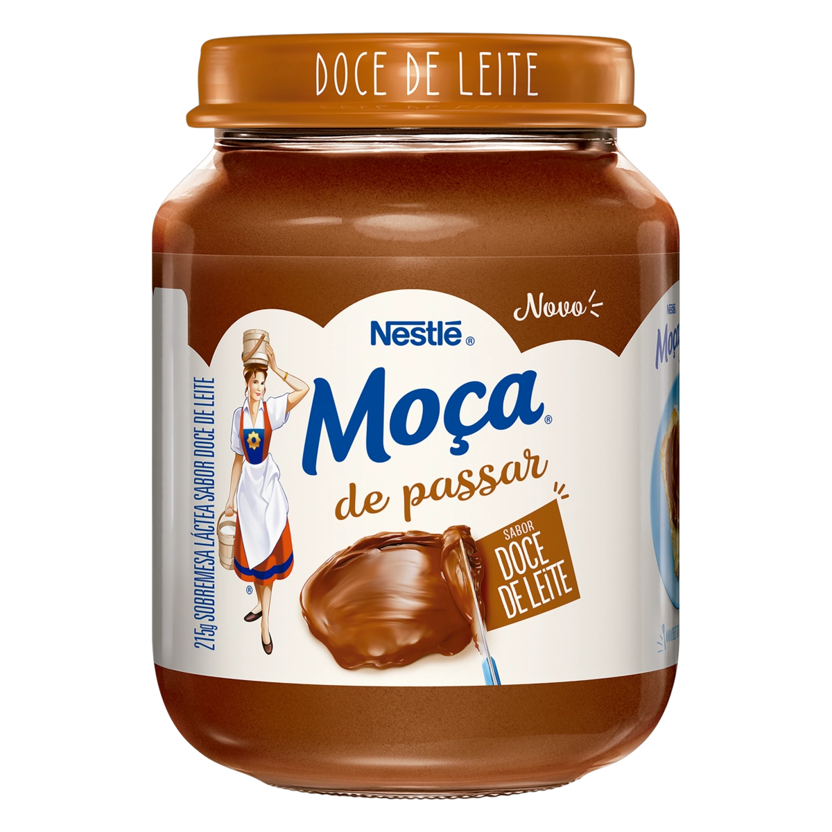 MOÇA de Passar Doce de Leite 215g