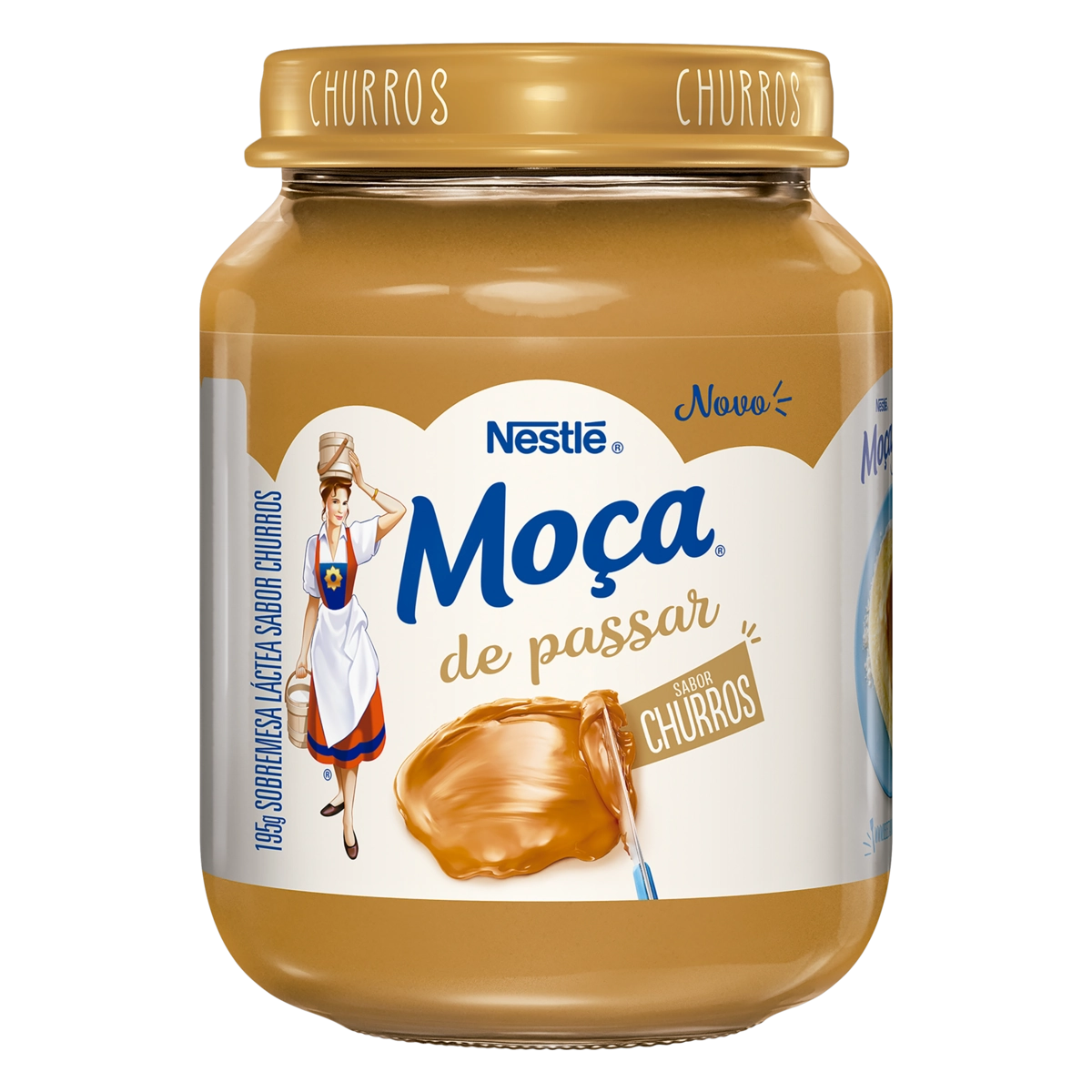 Creme Churros Moça De Passar Vidro 195g