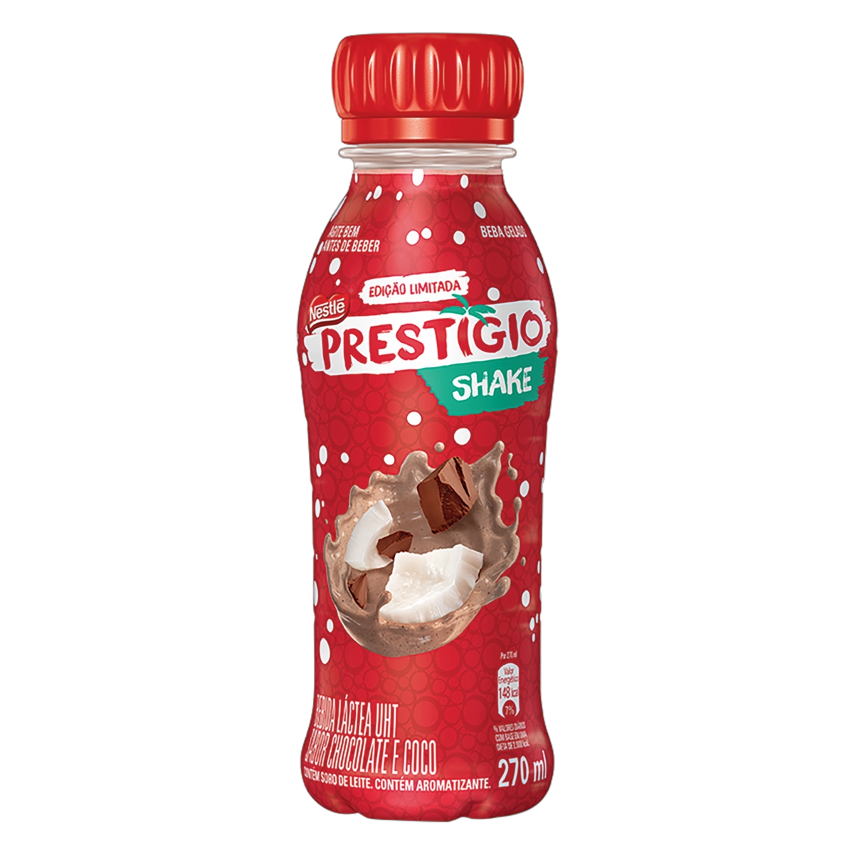 Bebida Láctea Uht Prestígio Nestlé Frasco 270ml