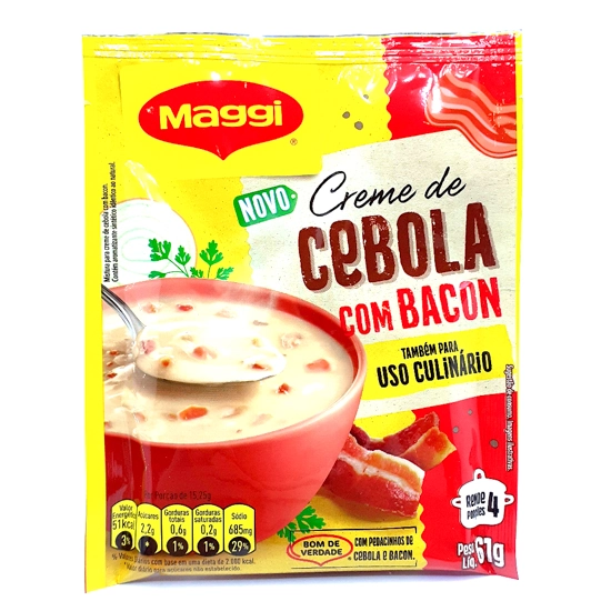 Maggi Crm Cebola Bacon 12 12x61g Br