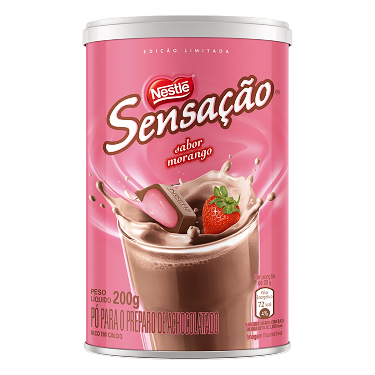 Achocolatado Pó Sensação Nestlé Lata 200g