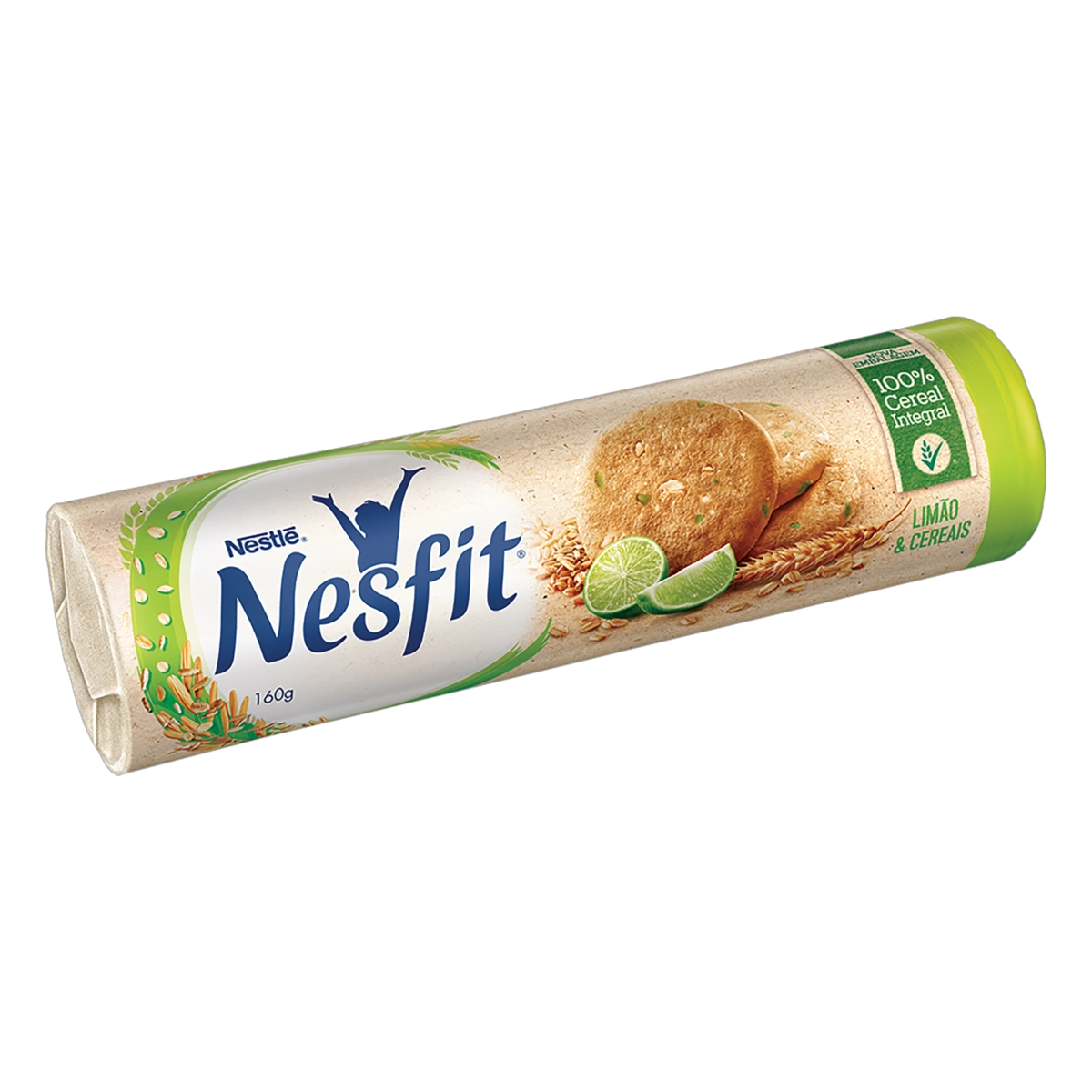 Bisc Nesfit Lim Cereais 160g Cx 48