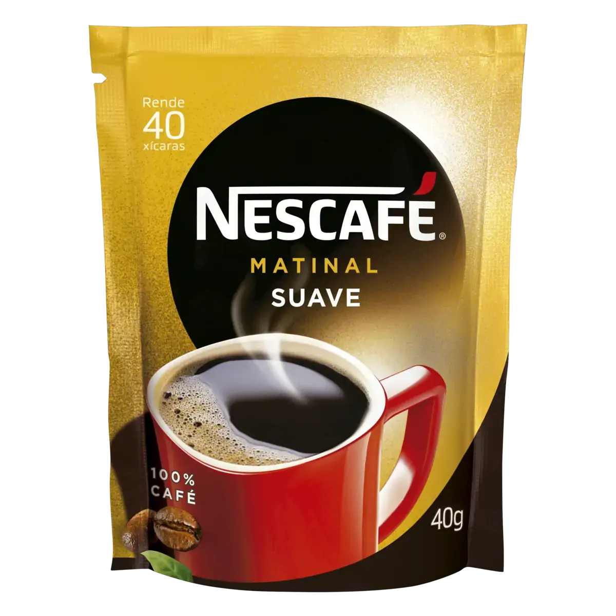 Café Suave Nescafé Matinal Sachê 40g